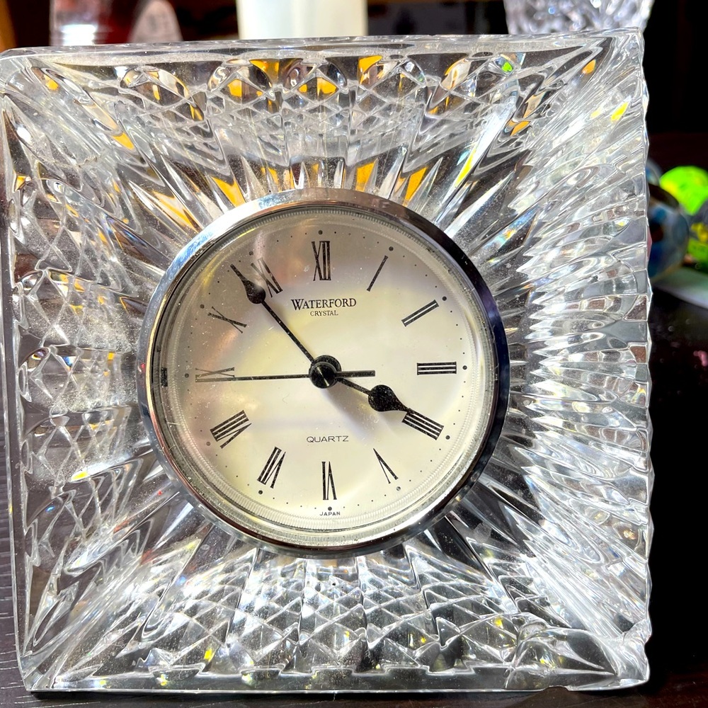 Waterford Crystal Clock